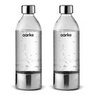 Garrafa reutilizável em aço inoxidável PET extra 800mL, pacote com 2 unidades
