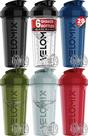 Garrafa Shaker para Proteína 6 Unidades VELOMIX 828 ml à Prova de Vazamentos Garrafa Shaker para Proteína 6 Unidades VELOMIX 828 ml à Prova de Vazamentos