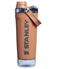 Garrafa Shaker Stanley Activate 600mL em aço inoxidável isolado