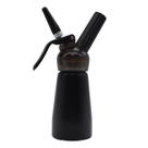 Garrafa Sifão De Chantilly Pequena 250 ML Preta - FPRO Garrafa Sifão De Chantilly Pequena 250 ML Preta - FPRO