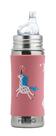 Garrafa Sippy Cup Pura Kiki em aço inoxidável 325 ml Unicórnio