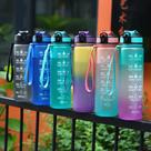 Garrafa squeeze 1L com horário motivacionais