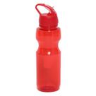 Garrafa Squeeze 700Ml Tubo De Gelo Com Canudo Livre de BPA Bebida Gelada Por Mais Tempo