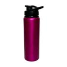 Garrafa Squeeze Alumínio Água Fitness Academia C/Alça 750mL