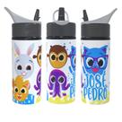 Garrafa Squeeze Bolofofos Personalizada Com Nome Volta As Aulas 600ml Garrafa Squeeze Bolofofos Personalizada Com Nome Volta As Aulas 600ml