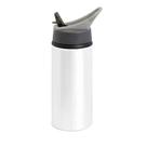 Garrafa Squeeze de Alumínio Branca Bico retrátil para Sublimação - 600ml