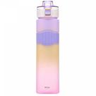 Garrafa Squeeze de Policarbonato Degradê com Cinta Roxa 900ml 20707 - Wolff
