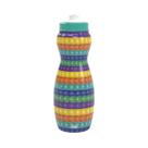 Garrafa Squeeze Decorada Pop It 600ml - Plasútil