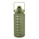 Garrafa Squeeze em Policarbonato 2 L Verde Lyor