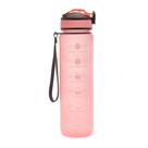 Garrafa Squeeze em Policarbonato Rosa 1L - Lyor