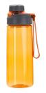 Garrafa Squeeze Fitness Água Academia Plástico - Laranja