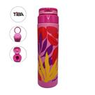 Garrafa Squeeze Garrafinha Roma Academia Alça Plástico 750ml