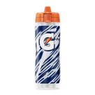 Garrafa Squeeze Gatorade Gx NFL antiderrapante com sistema de hidratação