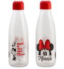 Garrafa Squeeze Minnie Mouse 600Ml Modelo Pet Paris Transparente 1UN