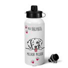 Garrafa Squeeze MQ Dog - Meu Dalmata, melhor pessoa! Garrafa Squeeze MQ Dog - Meu Dalmata, melhor pessoa!