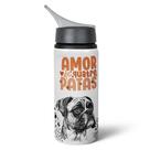 Garrafa Squeeze NK - Amor de quatro patas - cachorro boxer Garrafa Squeeze NK - Amor de quatro patas - cachorro boxer