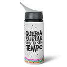 Garrafa Squeeze NK Vibes - Queria surta mas tô sem tempo