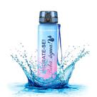 Garrafa Squeeze Plástica Gold Sports All Day Siliconada Com Filtro -1Litro -BPA - FREE