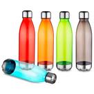 Garrafa squeeze / plastico pet c/tampa de aluminio