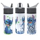 Garrafa Squeeze Stitch Personalizada Com Nome Volta As Aulas 600ml