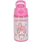 Garrafa squeeze térmica infantil My Melody Sanrio Luxcel 500 ml - rosa