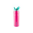 Garrafa stanley térmica aerolight flip straw heat wave 710ml rosa passion pink frost 08343-00
