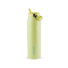 Garrafa stanley térmica aerolight iceflow flip straw 1,1l amarelo pomelo 0864000