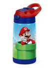 Garrafa Super Mario Bros Inox Garrafinha Infantil Escolar 500 Ml