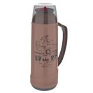 Garrafa termica 09000016319 cristal c/ bico 1lto mocca decorada tradicao soprano