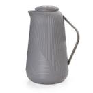 Garrafa Térmica 1 Litro Bari Cinza Para Chá Café Termopro