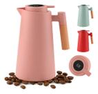 Garrafa Térmica 1 Litro Com Termômetro Led Para Chás / Café