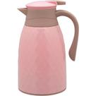 Garrafa Térmica 1 Litro Rosa Com Ampola e Alça Modelo Khenze Garrafa Térmica 1 Litro Rosa Com Ampola e Alça Modelo Khenze