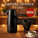Garrafa Termica 1 litro Sanremo com porta cafe gratis Garrafa Termica 1 litro Sanremo com porta cafe gratis