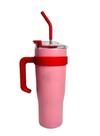 Garrafa térmica 1250 ml Academia/40 0z mantem a bebida gelada ou quente por até 12 horas