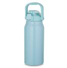 Garrafa Térmica 1,5L com Alça e Bico - Estilo e Performance em Aço Inox Azul
