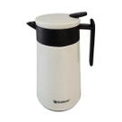 Garrafa Térmica 1L Branca Ampola Vidro - Quente e Frio Paris SM-GTPPRBR