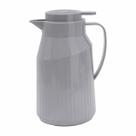 Garrafa Térmica 1L Cinza Claro Ampola Vidro - Quente e Frio Berlim SM-GTBCZCL