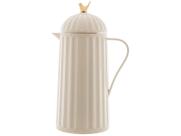 Garrafa Térmica 1L para café ou chá de plástico branco Bird Wolff - 28851