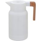 Garrafa Térmica 1L Plástico Branco Norden Para Café da Manhã