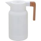 Garrafa Térmica 1L Plástico Branco Norden Para Café da Manhã