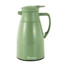 Garrafa Térmica 1L verde Ampola Vidro Quente e Frio Mônaco SM-GTMVD