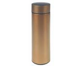 Garrafa Térmica 450ml com Display Touch Digital Termômetro em Inox com coador separador de chá conserva quente e gelado em 4 cores