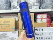 Garrafa Térmica 500ml com Alça Azul Metalizada - Tupperware