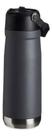 Garrafa Térmica 650ml C/ Alça Academia Escolar Fitness Preto