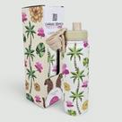 Garrafa Térmica 700ml Inox Dupla Camada C/ Alça Estampadas
