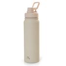 Garrafa Termica 800ml Ysla Offwhite Aço Inox Alma Genius