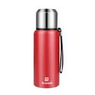 Garrafa térmica a vácuo isolada GIOGD 500mL com copo vermelho