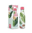 Garrafa termica academia metal neo 500ml desenhos - folhagem - Brasfoot Presentes