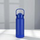 Garrafa Térmica Aço Inox Com Canudo+ Base da Mesma Cor 1200ml/1000ml/800ml/600ml/350ml