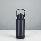 Garrafa Térmica Aço Inox Com Canudo+ Base da Mesma Cor 1200ml/1000ml/800ml/600ml/350ml